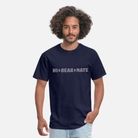 Hi Bear Nate Mens Shirt at Spreadshirt